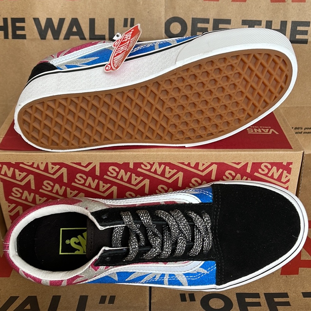 Vans Old Skool After Dark Summerlf/True White WMNS platforms - Picture 4 of 16